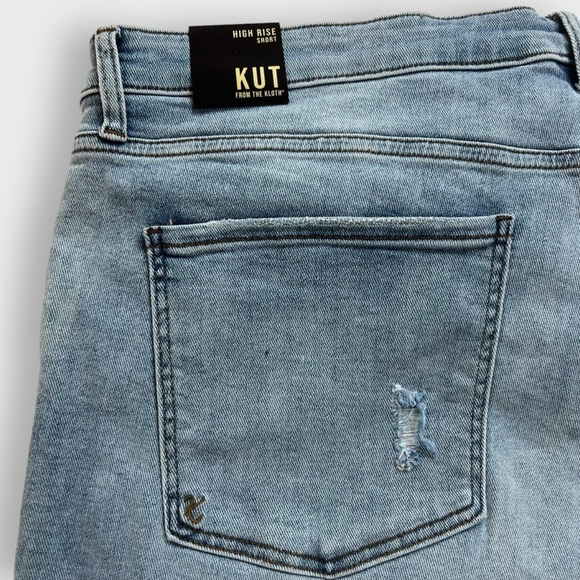 KUT From the Kloth High Rise Short Plus Size 22W Wide - Picture 7 of 13